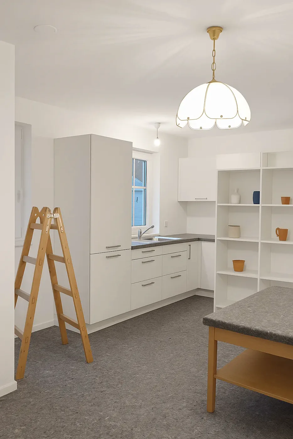 Painted kitchen and dining room (1) – A&G Premium Service, Salzburg